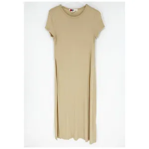 Free People Beach Tulip Tunic Top Women's‎ S Tan Boho thumbnail 2
