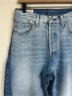 NWT Levi’s X Free People Spliced 501 Jeans thumbnail 10