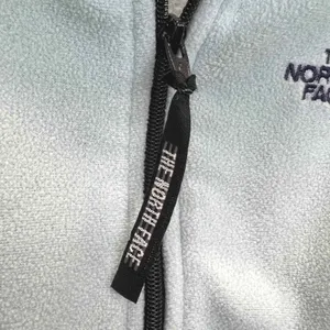 The North Face Fleece Vest Women S Light‎ Blue Navy Colorblock Full Zip Hiking thumbnail 5