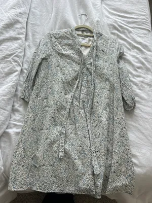 Belted Floral Dress thumbnail 2