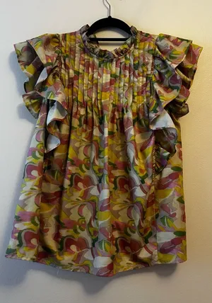 Entro Floral Top thumbnail 1