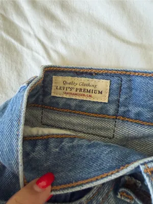 Levi’s Wedge Straight Blue Jeans thumbnail 3