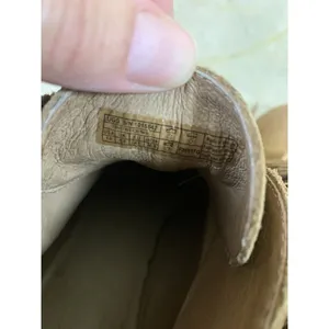 UGG‎ Brown Suede Tassel Ankle Boots Block Heel Boho Western 10 thumbnail 11