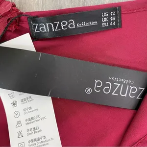 Zanzea‎ Maxi Slip Dress Maroon Red 12 Sleeveless thumbnail 10