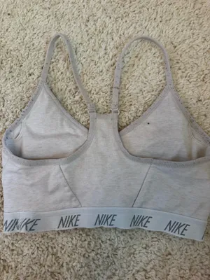 White Nike Bra thumbnail 2
