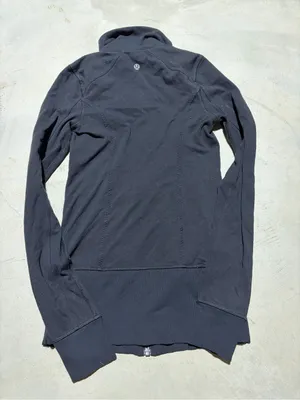 Lululemon Black Zip-Front Jacket sweatshirt thumbnail 7