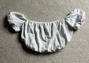 Cropped Off The Shoulder Shirt thumbnail 1