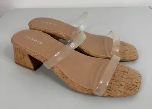 Torrid Clear Strap Sandals Size 11.5WW‎ thumbnail 1