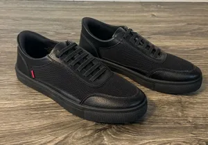 MUNY by Marc Joseph Black Leather Mesh Slip-On Sneakers Size 7.5 thumbnail 1