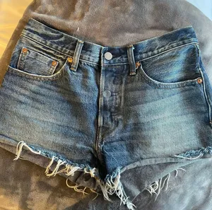 Levi's Mid Rise 501 Cutoff Denim Shorts thumbnail 1