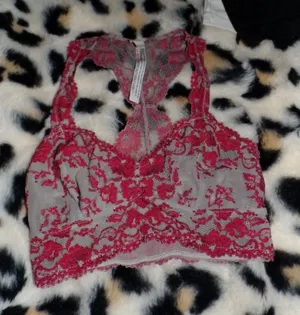 Intimately Free People lace bralette berry thumbnail 1