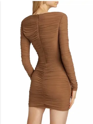 NWT Ronny Kobo‎ scoop neck mini dress size XS thumbnail 2