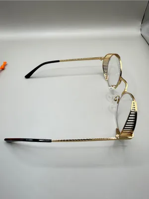 Vooglam Round Gold Metal Frame Glasses, unknown prescription thumbnail 6
