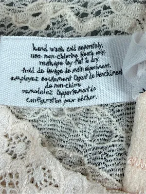 Free People Intimately Lace Bandeau Bralette XS Soft Pink NWT thumbnail 5