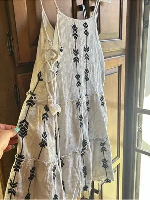 Zara by Trafaluc mini boho dress size M thumbnail 7