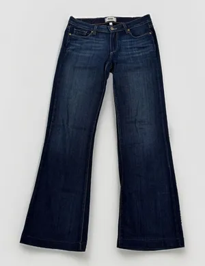 Paige Jeans Womens Size 27 Skyline Bootcut Dark Wash thumbnail 1