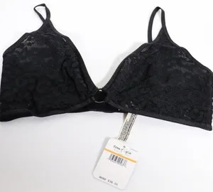 Free People NWT x revolve Toni Bralette In Black thumbnail 4