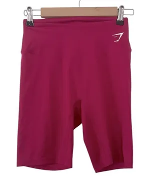 Gym Shark pink bikers short EUC thumbnail 1