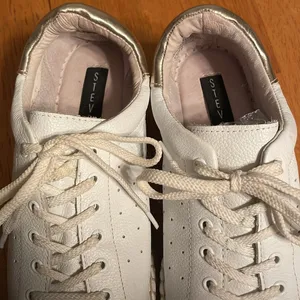 Steve By Steve Madden Espadrille Platform Sneakers 7.5 White Pappy thumbnail 2