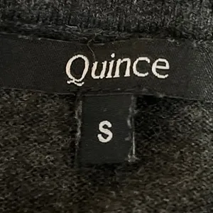 Quince Black Cashmere Crew Long Sleeve Stretch Pullover T-Shirt Sweater Top Sz S thumbnail 3