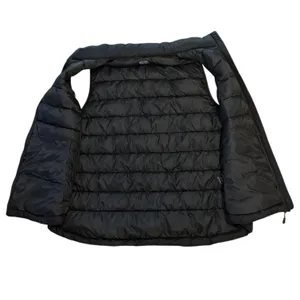 2 Degrees Heat Womens XXL Black Puffer Vest Lightweight Quilted Zip thumbnail 2