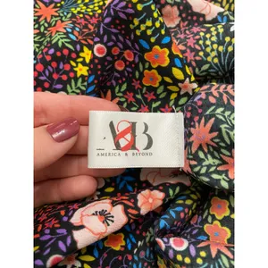 America & Beyond Ditsy Floral Fiesta Maxi Dress Size‎ L thumbnail 10