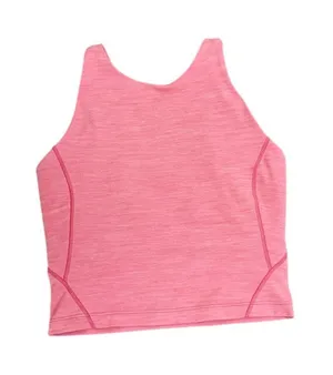 Lululemon Align High-Neck Tank Top Heathered Pink Size 2 thumbnail 1