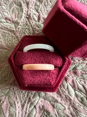 & Other Stories Women’s (2) Piece Simple 2mm Bands Size 7 NWT thumbnail 2