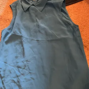 Equipment‎ xs blue silk blouse thumbnail 4