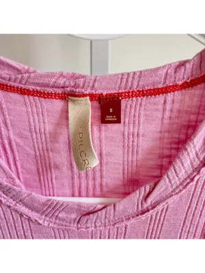 Anthropologie Pilcro NWOT Women's Pink Racer Tank Top Size S thumbnail 5