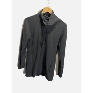 Lululemon Twist Me Tuck Tunic 6 Grey Funnel Neck Pullover Sweatshirt‎ Active thumbnail 3