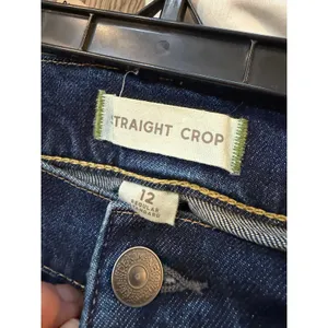 American Eagle NWT 77 Premium Denim Jeans Straight Crop Size 12 thumbnail 11
