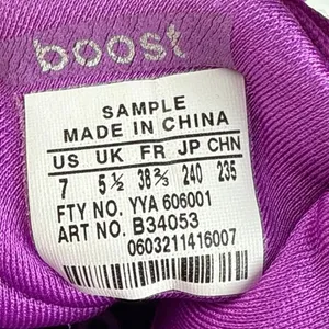 Adidas Ultra Boost Women's Purple Lace Up Low Top Running Sneakers Shoes Size 7 thumbnail 10