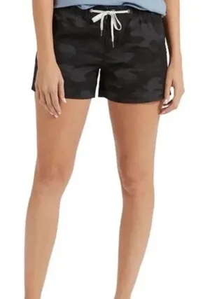 Vuori Ripstop Black Camo Drawstring Athletic Utility Outdoor Shorts Size S thumbnail 1