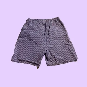 Vintage 90s Bobbie Brooks Pinstripe Boxer Style Shorts 🔥 thumbnail 2
