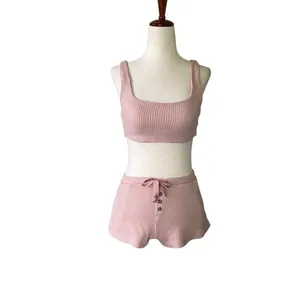 better / together 3 piece waffle knit lounge set thumbnail 7