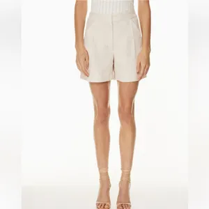 Aritzia Wilfred Fable Linen Mid-Thigh Short thumbnail 4