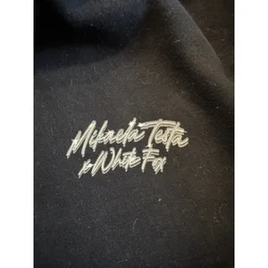 White‎ Fox Mikaela Testa Cancel My Ex Black Graphic Hoodie Sweatshirt S/M thumbnail 4