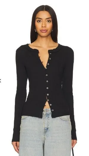 Free People It's On Cardi Top Size Small thumbnail 1