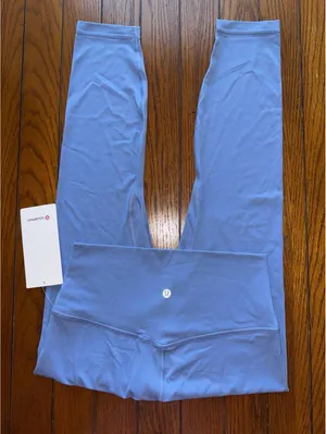 Lululemon Align High Rise 25” Prep Blue Size 8 NWT thumbnail 1