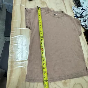 Faherty Dream Organic Cotton Gauze T-Shirt Minimalist Lightweight‎ Summer Top XS thumbnail 13