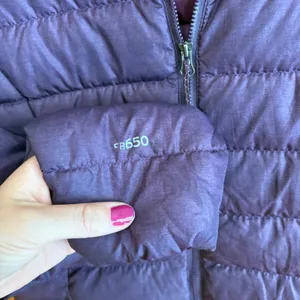 Eddie Bauer EB650 Purple Down Puffer Coat Jacket‎ Lightweight Women's XS thumbnail 2