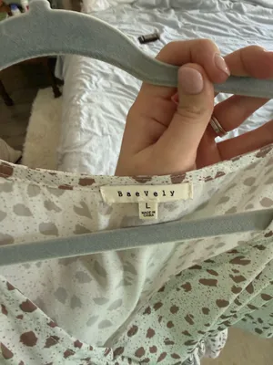 These Three Boutique Dress white and tan thumbnail 2