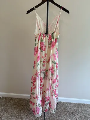 Boutin & Brown Women's Floral Print Sleeveless Tiered Maxi Dress‎ thumbnail 3