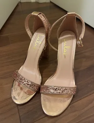 Rose Gold Heels Lulus thumbnail 1
