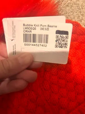 Lululemon Red  Pom Pom Beanie thumbnail 2