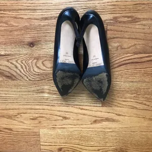 Jimmy Choo Black Leather Pumps thumbnail 10