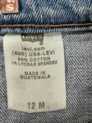 Levis 515 Bootcut Jeans Y2K Light Wash Mid Rise‎ Stretch Denim Blue Womens 12 thumbnail 8