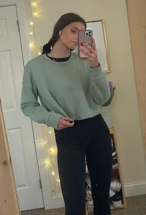 Crew Neck Green Size M thumbnail 1