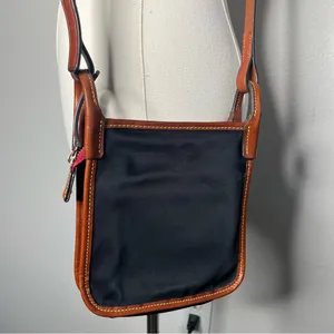 Dooney & Bourke Black Wayfarer Letter Carrier Small Crossbody Purse thumbnail 4
